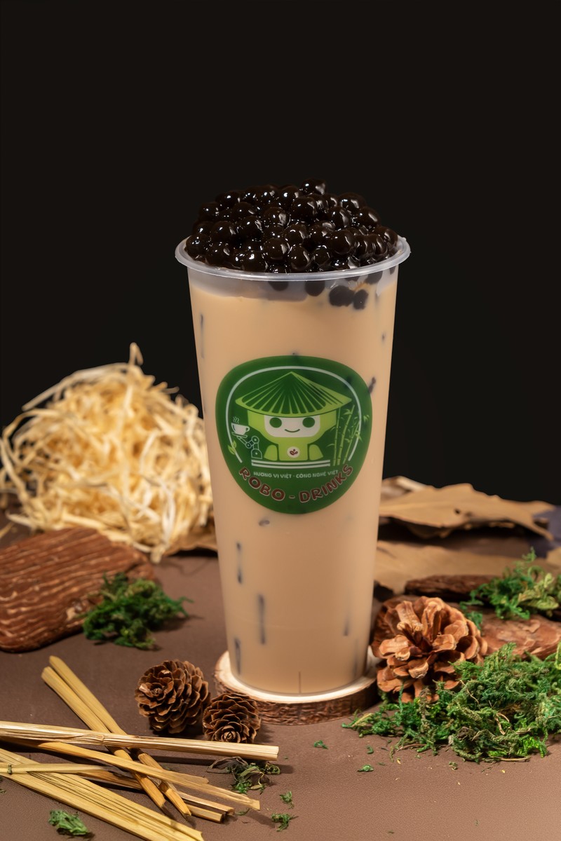 Strong pearl milk tea