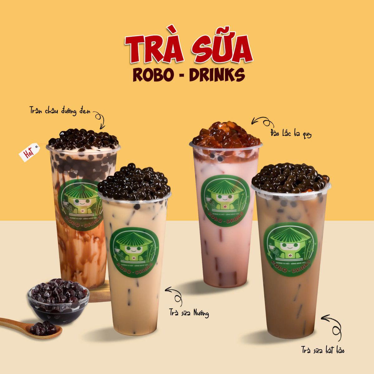 Robo_Drinks Milk tea